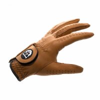 BEAVER GOLF Orginal BEAVER Handschuh Braun Herren Rechts (Linkshänder) M